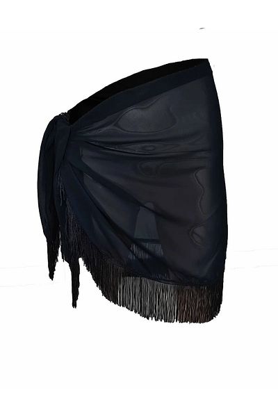pistore Φούντες Μαύρο Pareo