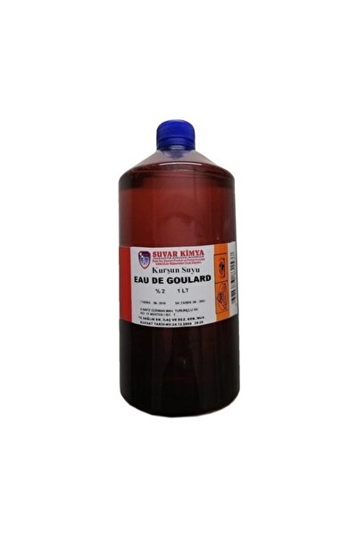 Dünya Medikal Eau De Goulard 1 Litre (KURŞUN SUYU 1 LT)