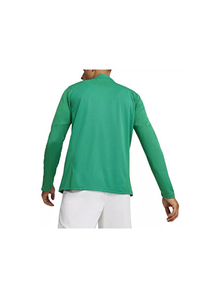 Puma Μπλουζάκι προπόνησης ποδοσφαίρου ανδρών - Teamfinal Training, 1/4 φερμουάρ, μακρυμάνικο, πράσινο 65855105