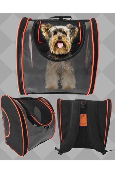 LAVİSTA Lavista Kedi & Köpek Taşıma Çantası Sanselo Siyah