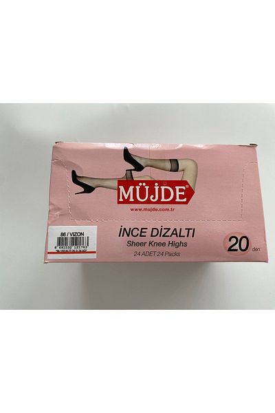 Müjde Κάλτσες Mink Model Below the Knee 86