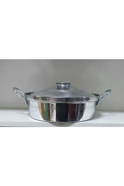 Alkor Aluminum Flat Rice Karnıyarık Pot 28 cm