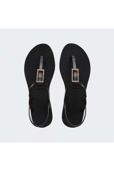 Havaianas You Paraty Big Buckle - Μαύρες γυναικείες παντόφλες 0090