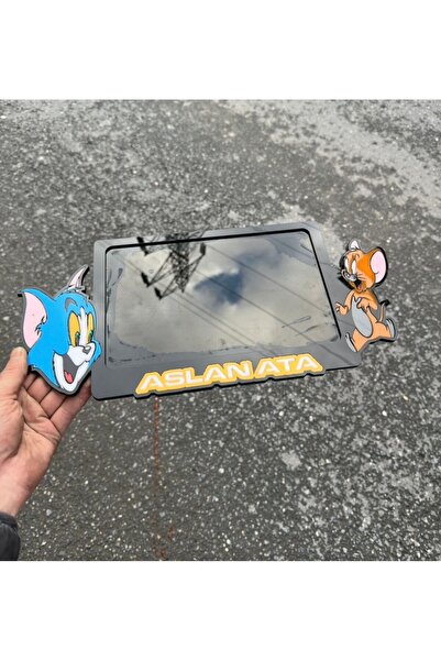 RSPLAKALIK Motor Pleksi Plakalık ÖZEL TASARIM ( TOMY & JERY)