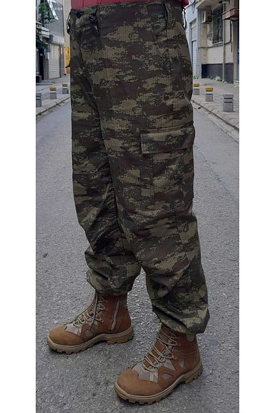 Apaydın İş Güvenlik New Military Camouflage Patterned Pants