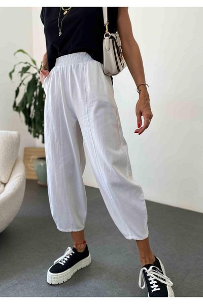 Bak'ap Premium Gabardine Trousers - Elastic Waist