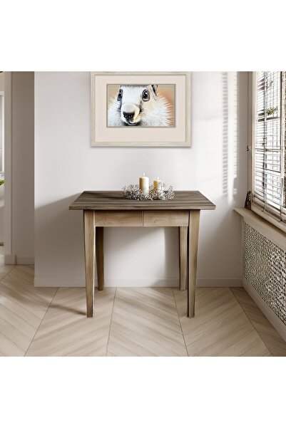 katasarım Modern Stil Doğal Ahşap Çekmeceli Dresuar