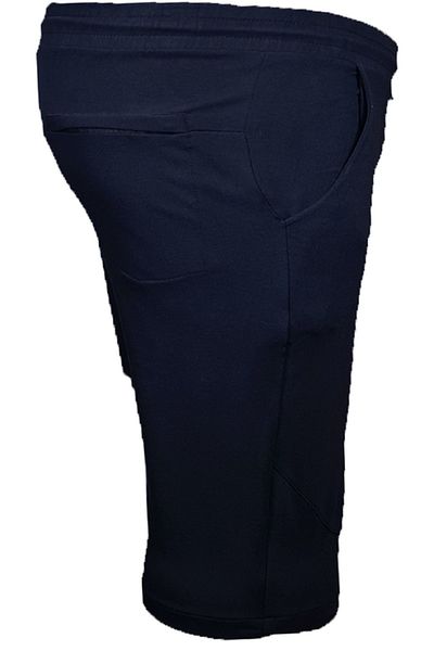 Epos Plus Size Combed Cotton Shorts - Relaxed Fit