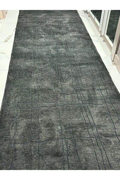 MBA Viscose Woven - Non-Slip Based Washable Carpet Living Room Kitchen Carpet, Oslo Anthracite