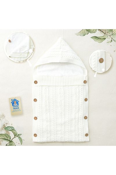 timpy kids Lined Baby Knitwear Swaddle Sleeping Bag