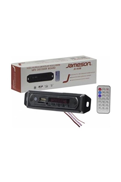Jameson Js-4usb Oto Teyp Çevirici Usb/tf/fm/aux Bluetooth 12v
