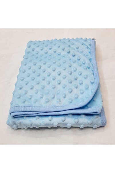 BERKAY بطانية أطفال بطبقة واحدة موديل الحمص - 80x90 سم قطن ممشط