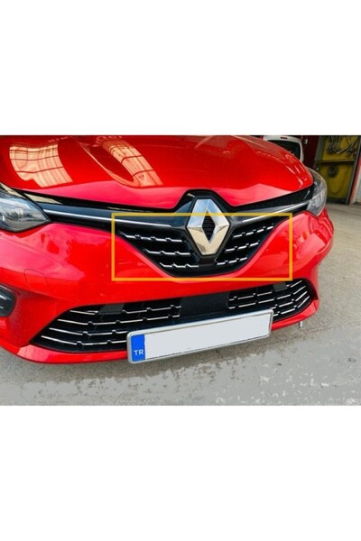 Genel Markalar Renault Clio 5 Krom Ön Panjur 6 Parça (2019 ve Üzeri)
