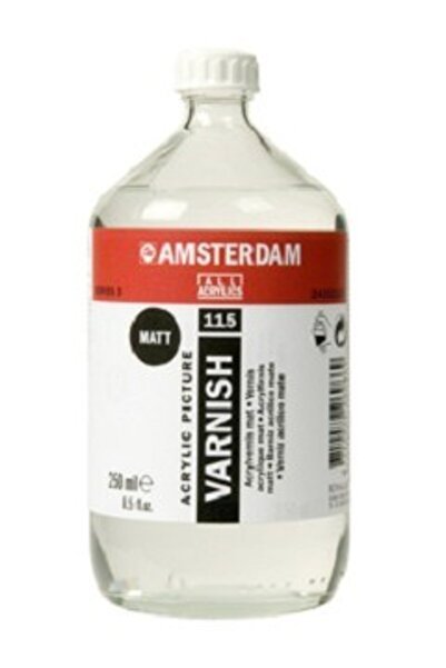 Talens Amsterdam Acrylic Varnish Matt 115 Mat Akrilik Boya Verniği 1000 ml.