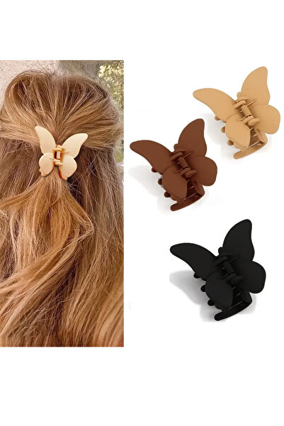 AURRARİ Коричнево-чорний набір з 3-х предметів з пряжкою-метеликом - жіночий