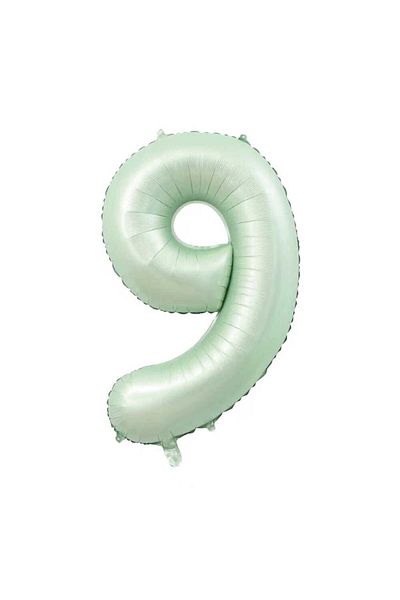 Patladı Gitti 9 Figures Sage - 34 Inch Foil Balloon 76-82 cm