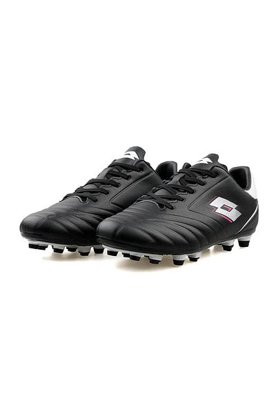 Lotto 4m Defender Fg/Tf Men's Black Football Shoes - 101502860