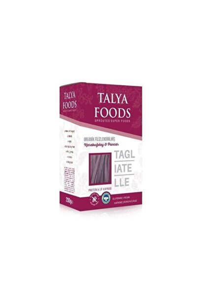 TALYA FOODS Organik Filizlendirilmiş Karabuğday Mor Havuç Ve Pancar Makarnası...