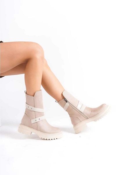DS AYAKKABI High-Sole Women'S Suede BootS - Taim Brand