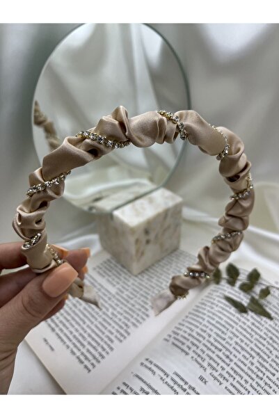 modernist تاج مجمع بحجر الزركون العسلي