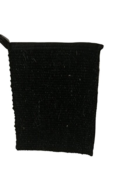 CNGZSHOP Doğal Keçi Kılı Banyo El Kesesi Set %100 Doğal Kıl Masaj Ve Kir Çıkarma Hamam Tellak Kese