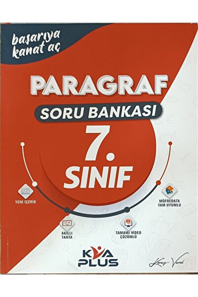 Kva Yayınları Koray Varol KVA Yayınları 7. Sınıf Paragraf Plus Serisi Soru Bankası