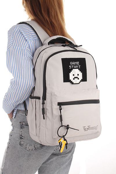 YOUNG 51691 UNISEX School Backpack - For Daily, Travel and Sports