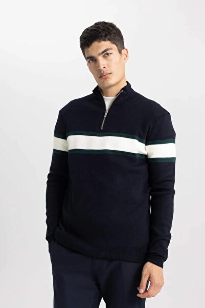 DeFacto Men's Navy Sweater Y4193az