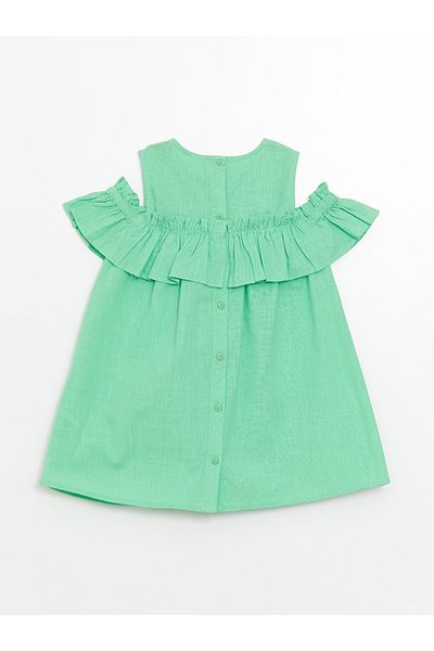 LC Waikiki Baby Girl Crew Neck Dress