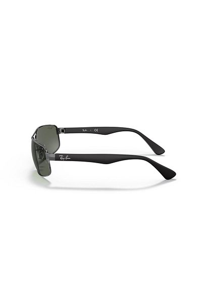 Ray-Ban Ray Ban Man Rectangle Rb3445 Sunglasses- Rb 3445 - Lense Size:61mm - Gunmetal