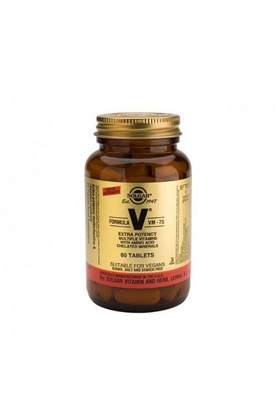Solgar Vm 75 - 60 Tablets Multivitamin