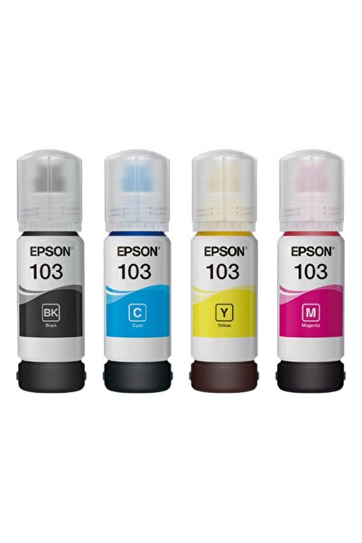 EPSON Mürekkep Orj. T103 4 Lü Multipack Set