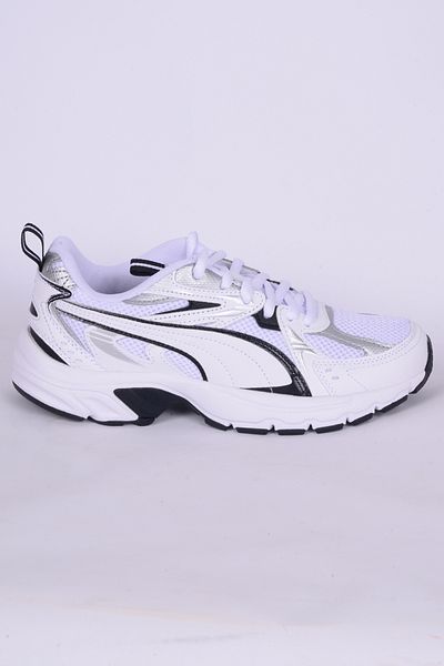Puma 392322 -01 Milenio Tech Unisex Sports Shoes - Ευέλικτη, Άνετη Σόλα, Διχτυωτό Λευκό