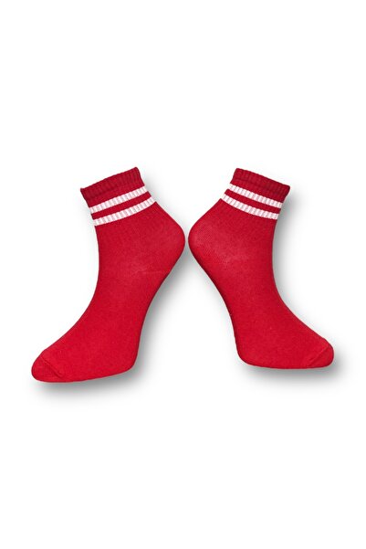 Mevo Unisex 3-Piece Striped Socks Set