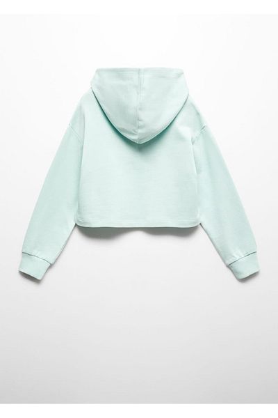 MANGO Kids Green Sweatshirt for Kids