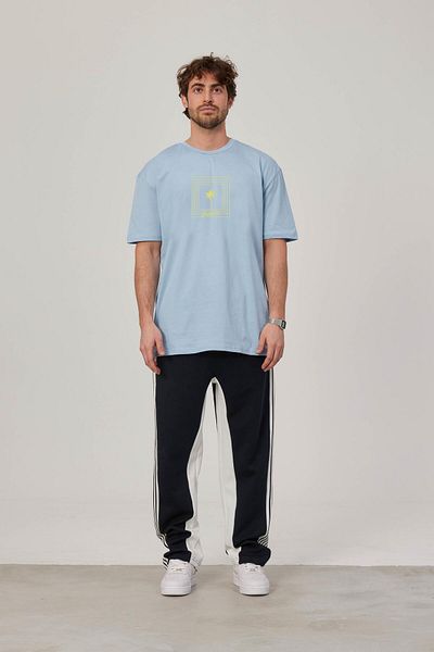 NOMARC Μπλε μωρού Δημιουργικό Γραπτό T-shirt