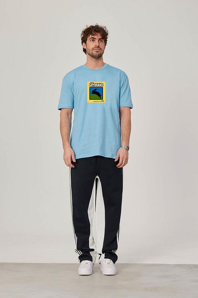 NOMARC Tricou Grybrand cu imprimeu Blue Rabbit