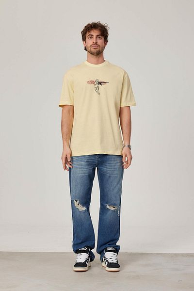 NOMARC Μπλουζάκι με στάμπα Yellow Angel