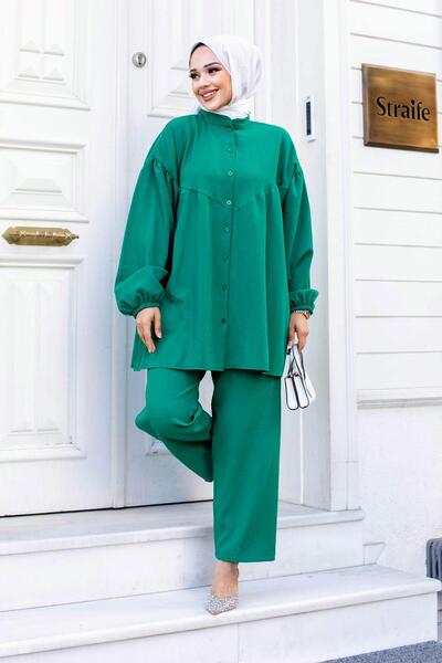 MİSSKAYLE Σετ Hijab με πράσινο μπαλόνι