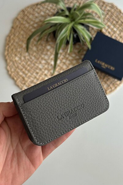 La La'Graccio Paris La'Graccio Paris Defn Genuine Leather Card Holder Wallet