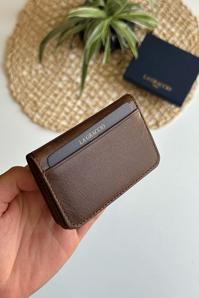 La La'Graccio Paris La'Graccio Paris Defn Genuine Leather Card Holder Wallet