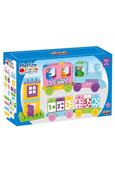 PİLSAN Master Block Number Train 39 Pieces