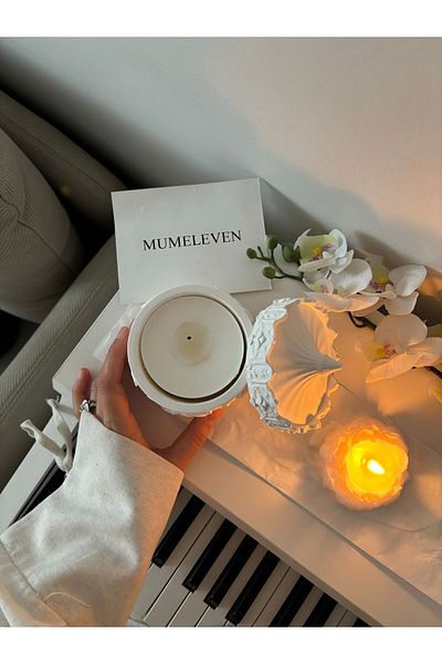 mumeleven Carousel Box and Candle |   Tube Match Gift |   100% Soy Wax