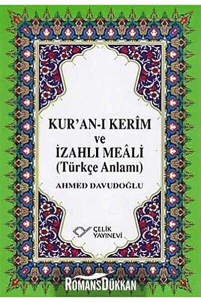 Çelik Yayınevi Kur'an-ı Kerim Meali Ve Izahlı Meali