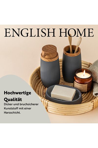 English Home Banyo Setleri, Banyo Sabunluk Seti, Banyo Dekorasyon Setleri, Banyo Diş Fırçası