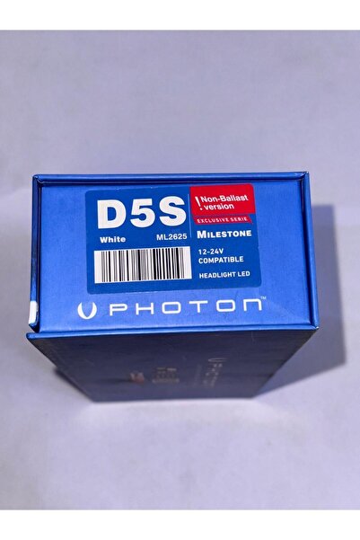 Photon D5S LED Xenon Far Ampulü