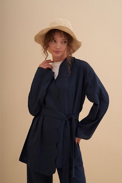 FUSHYA Belt Detailed Double Suit Set
