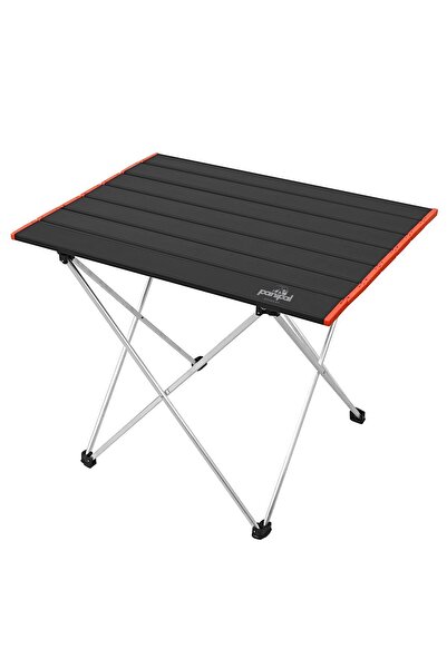 TuruncuFil Alüminyum, Omuz Askılı, Katlanabilir Kamp ve Piknik Masası S41x56x...