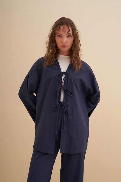 FUSHYA Kimono and Top Set - With Tie Detail