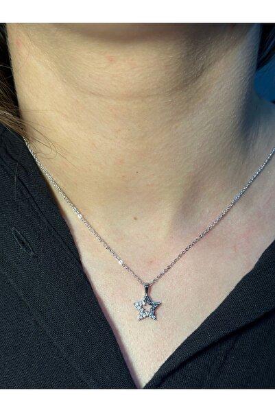 BİOFİSTORE Stone Star Detailed Bijouterie Necklace